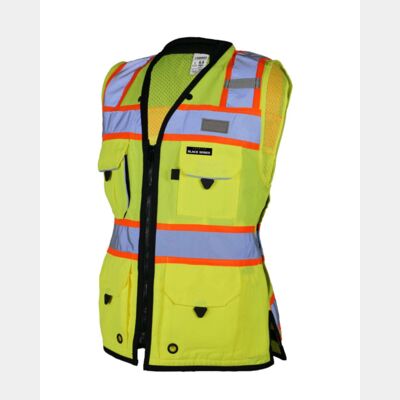 Women's Premium Black Series® Heavy Duty Surveyors Vest Thumbnail
