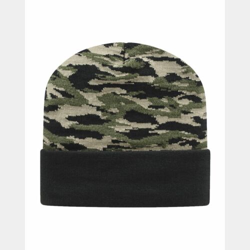 USA-Made Camo Cuffed Beanie Thumbnail