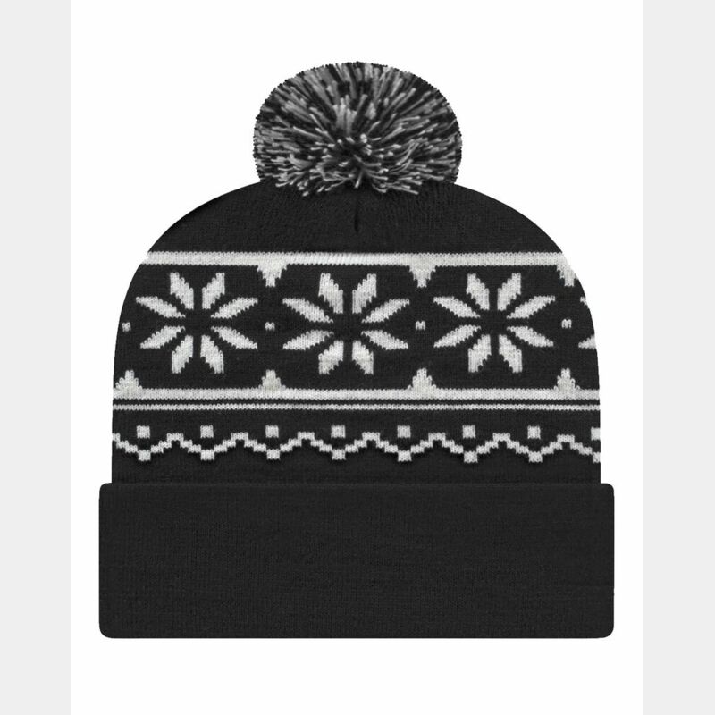 USA-Made Snowflake Beanie Thumbnail