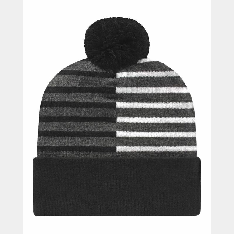 USA-Made Half Color Beanie Thumbnail