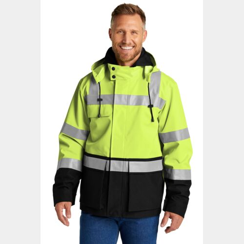 Ansi 107 Class 3 Waterproof Ripstop 3 In 1 Parka Thumbnail