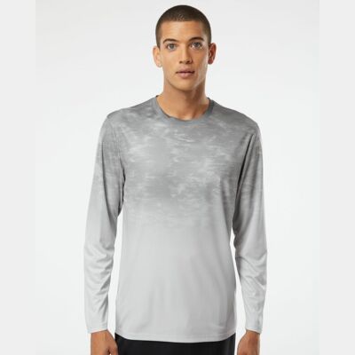 Unisex Montauk Oceanic Fade Performance Long Sleeve T-Shirt Thumbnail