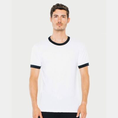 USA-Made 50/50 Ringer Tee Thumbnail