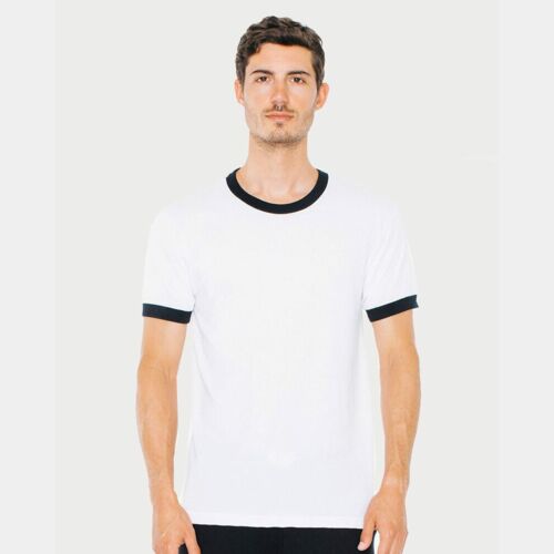 USA-Made 50/50 Ringer Tee Thumbnail