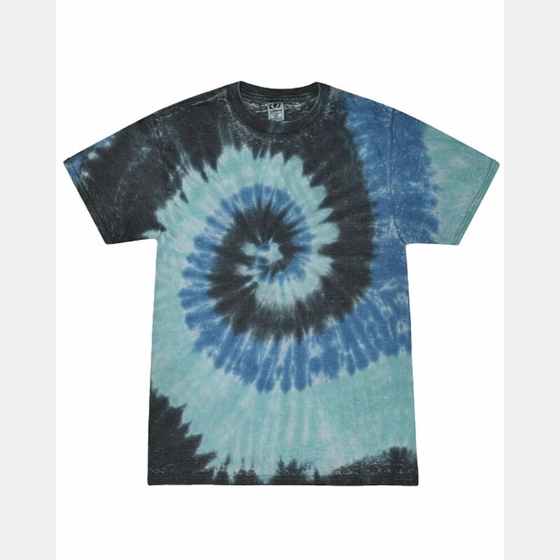 Unisex Festival Tie-Dyed Burnout T-Shirt Thumbnail