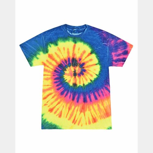 Unisex Multi-Color Tie-Dyed T-Shirt Thumbnail