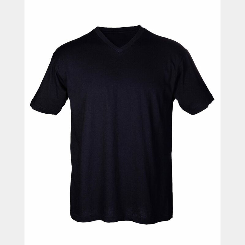Men's Fine Jersey V-Neck T-Shirt Thumbnail