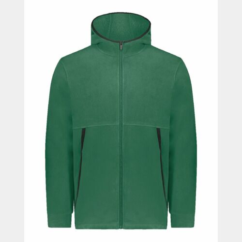 Unisex Eco Revive™ Polar Fleece Hooded Full-Zip Jacket Thumbnail