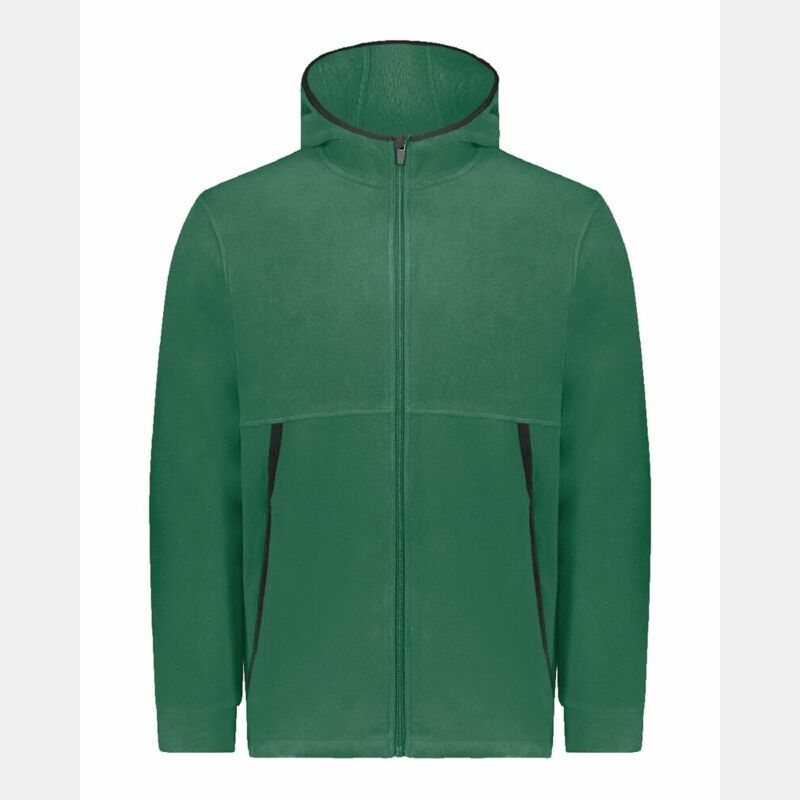 Unisex Eco Revive™ Polar Fleece Hooded Full-Zip Jacket Thumbnail