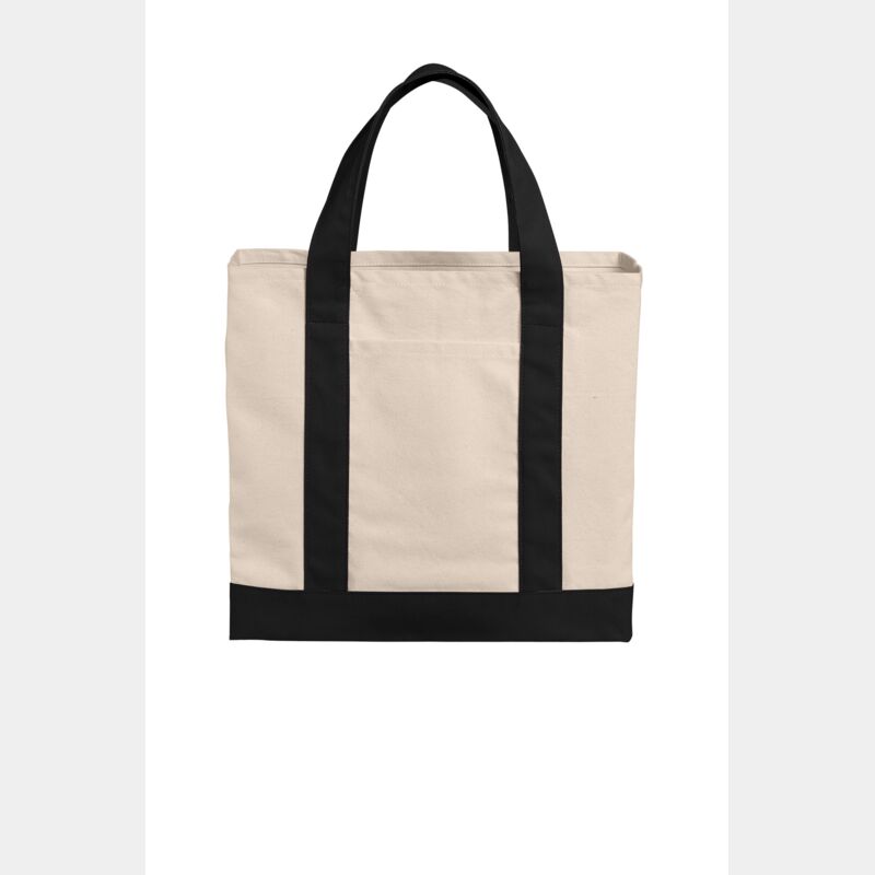 Cotton Canvas Two Tone Tote Thumbnail