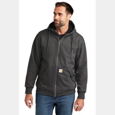 Midweight Thermal Lined Full Zip Sweatshirt Thumbnail