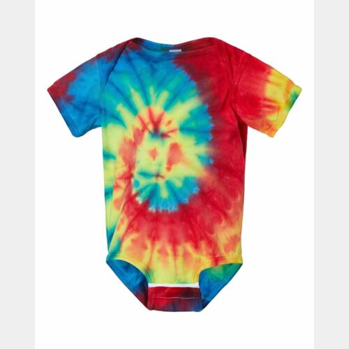 Infant Spiral Tie-Dyed Onesie Thumbnail