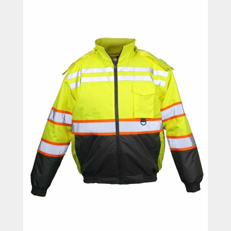 Unisex Economy Contrast Class 3 Bomber Jacket Thumbnail