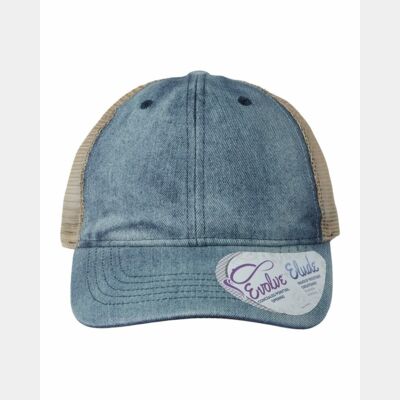 Women's Denim Mesh-Back Cap Thumbnail