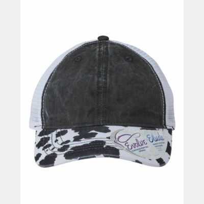 Women's Printed Bill with Mesh Back Cap Thumbnail