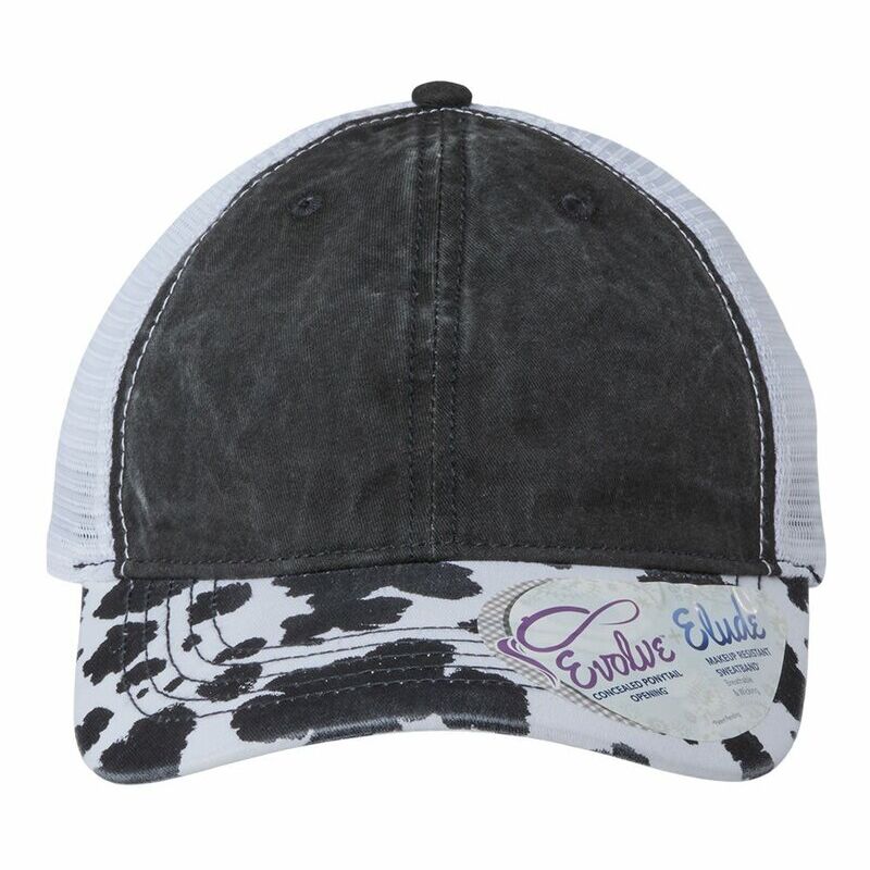Women's Printed Bill with Mesh Back Cap Thumbnail