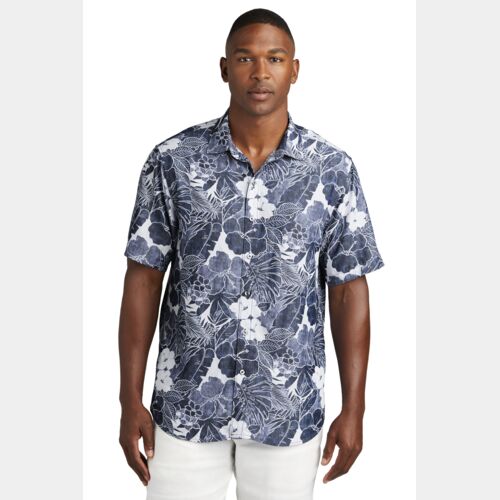 Coconut Point Playa Flora Short Sleeve Shirt Thumbnail