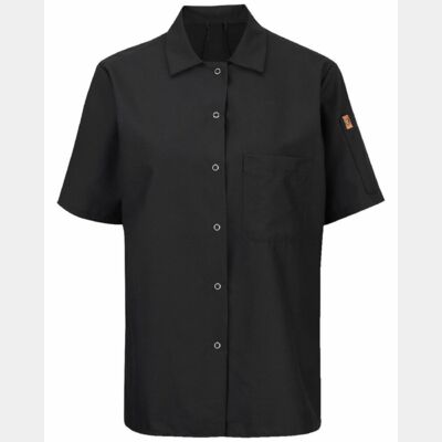 Women's Mimix™ Short Sleeve Cook Shirt with OilBlok Thumbnail