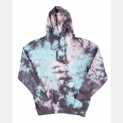 Premium Fleece Tie-Dyed Hooded Sweatshirt Thumbnail