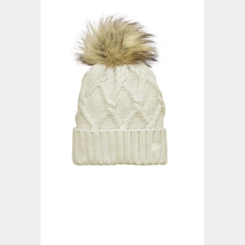 Faux Fur Pom Beanie Thumbnail