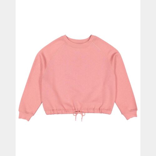 Women's Relaxed 3-End Boxy Fleece Crewneck Sweatshirt Thumbnail