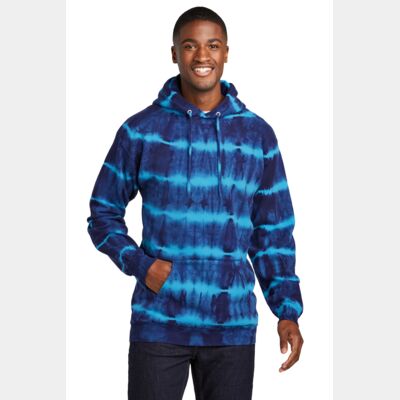 Allover Stripe Tie Dye Fleece Thumbnail