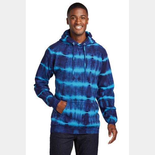 Allover Stripe Tie Dye Fleece Thumbnail