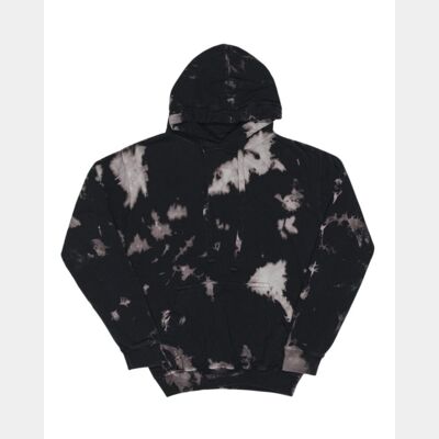Premium Fleece Bleach Wash Hooded Sweatshirt Thumbnail
