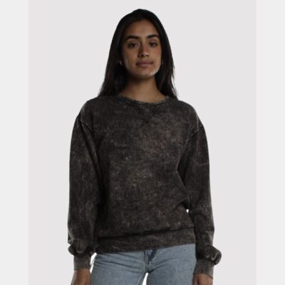 Premium Fleece Mineral Wash Crewneck Sweatshirt Thumbnail