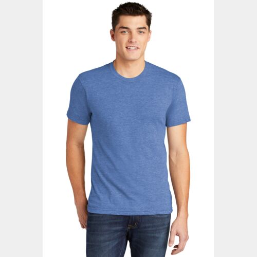 Tri Blend Short Sleeve Track T Shirt Thumbnail