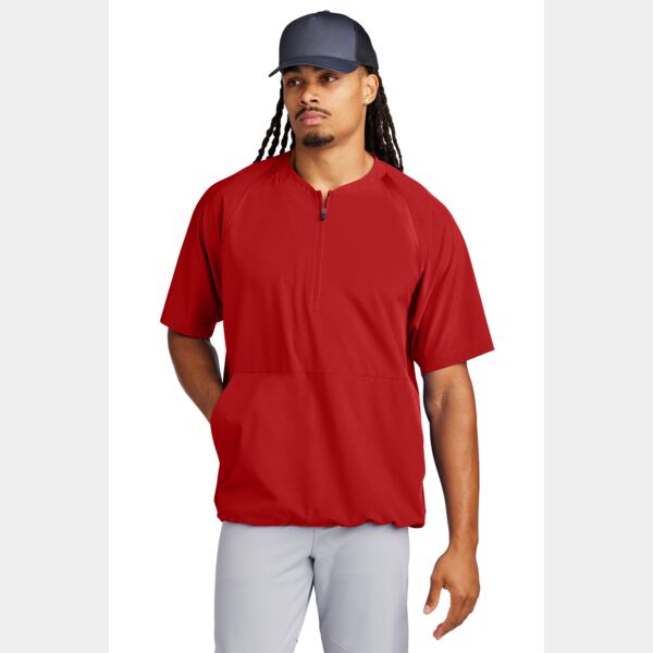 Repeat 1/2 Zip Short Sleeve Jacket Thumbnail