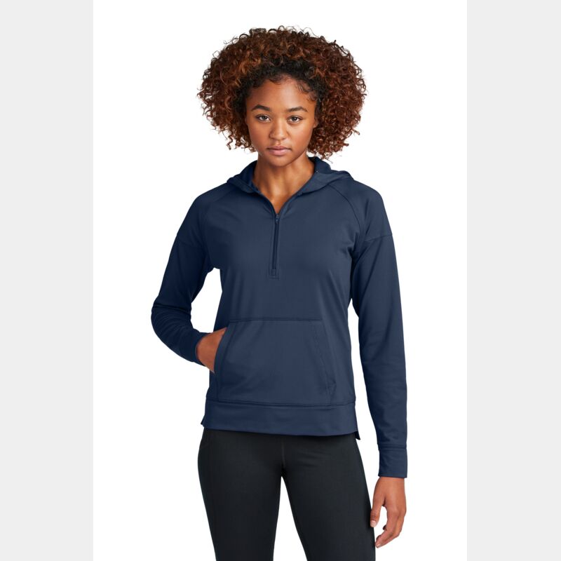 Women's Sport Wick ® Stretch 1/2 Zip Hoodie Thumbnail
