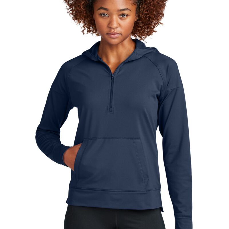 Women's Sport Wick ® Stretch 1/2 Zip Hoodie Thumbnail