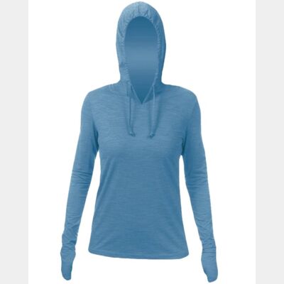 Women's Breeze Tech Hooded Long Sleeve T-Shirt Thumbnail