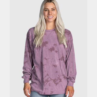 Crush Tie-Dyed Long Sleeve T-Shirt Thumbnail
