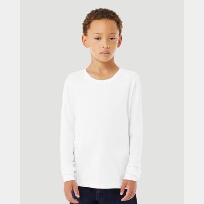 Youth Heather CVC Long Sleeve Tee Thumbnail