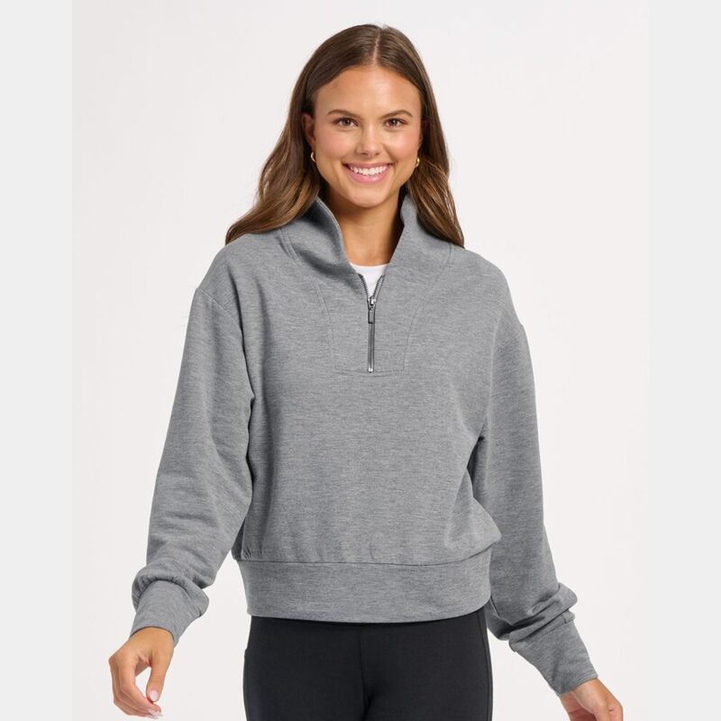 Women's Dream Crop Fleece Quarter-Zip Thumbnail