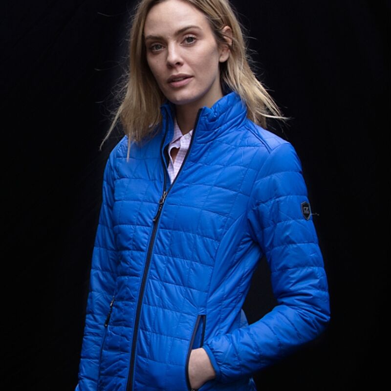 Cutter & Buck Rainier PrimaLoft  Womens Eco Insulated Full Zip Puffer Jacket Thumbnail