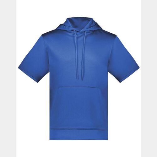 Unisex Fleece Short Sleeve Hooded Pullover Thumbnail