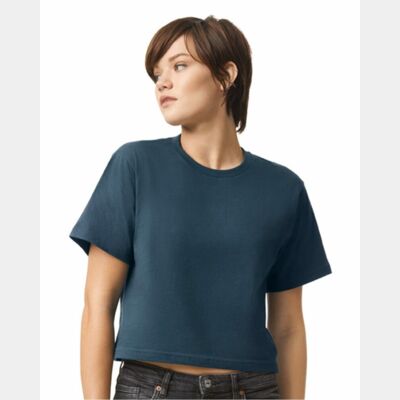 Women's Fine Jersey Boxy Tee Thumbnail
