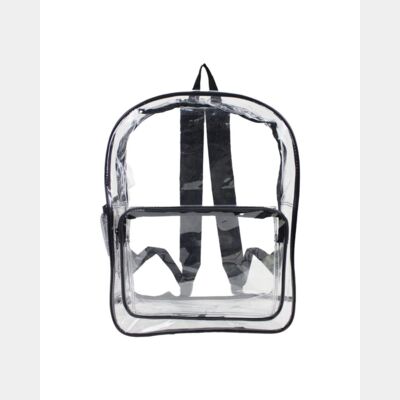 Large 17" Heavy Duty Clear Backpack Thumbnail