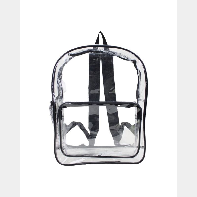 Large 17" Heavy Duty Clear Backpack Thumbnail