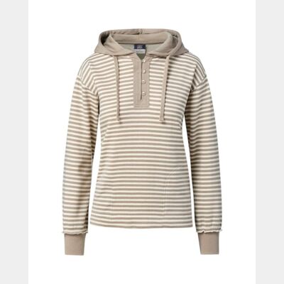 Women's Alina Henley Hooded Sweatshirt Thumbnail