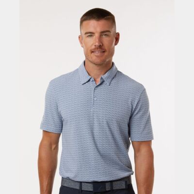 Men's Blended Printed Polo Thumbnail