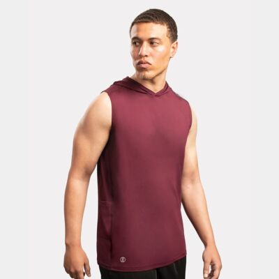 Unisex CoolCore® Sleeveless Hooded T-Shirt Thumbnail