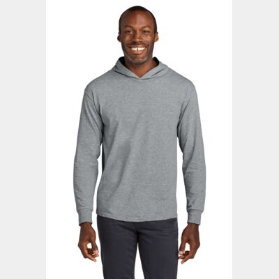 Classics Unisex Cotton Long Sleeve Hooded T Shirt Thumbnail