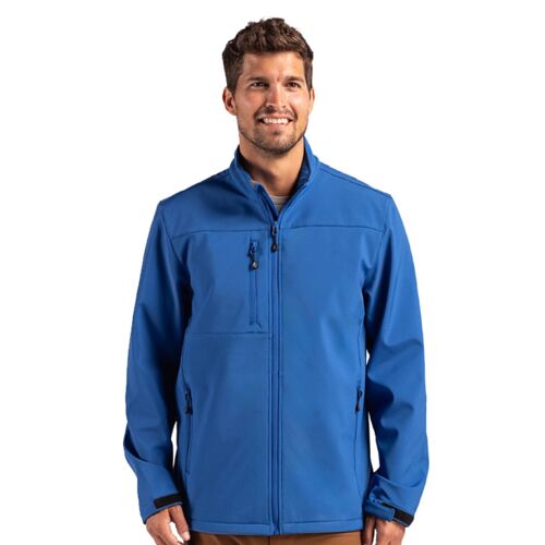 Clique Tempest Eco Waterproof Full Zip Mens Softshell Jacket Thumbnail