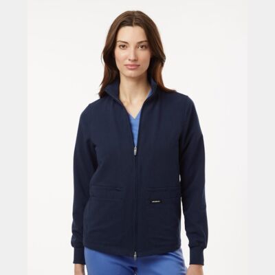 Women's Ceri Essential Full-Zip 6-Pocket Scrub Jacket Thumbnail