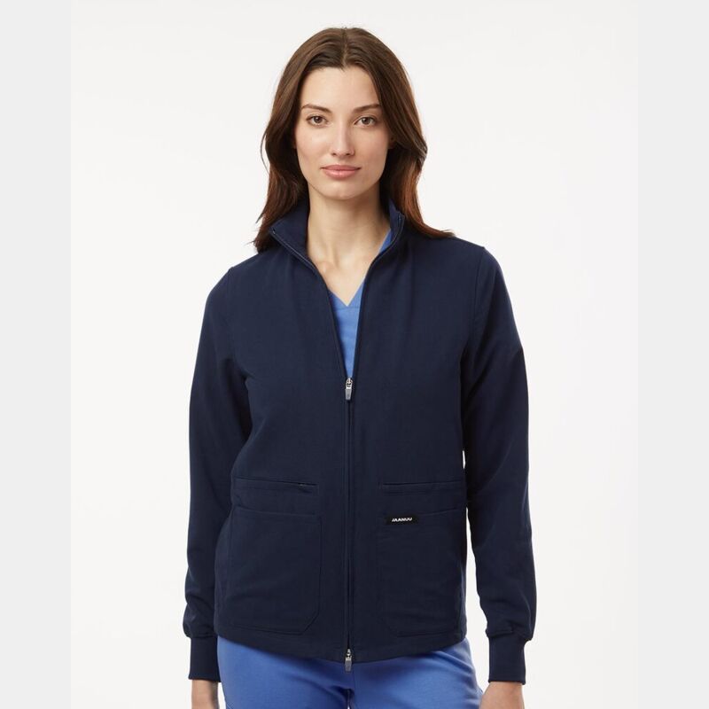 Women's Ceri Essential Full-Zip 6-Pocket Scrub Jacket Thumbnail