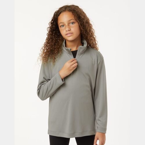 Youth Pro-Lock Performance Quarter-Zip Pullover Thumbnail